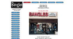 Desktop Screenshot of banglesbodypiercing.com
