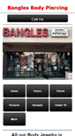 Mobile Screenshot of banglesbodypiercing.com