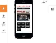 Tablet Screenshot of banglesbodypiercing.com